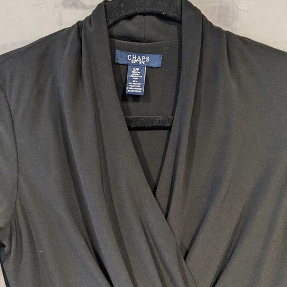 Chaps S V Neck Dress - Picture 3 of 4